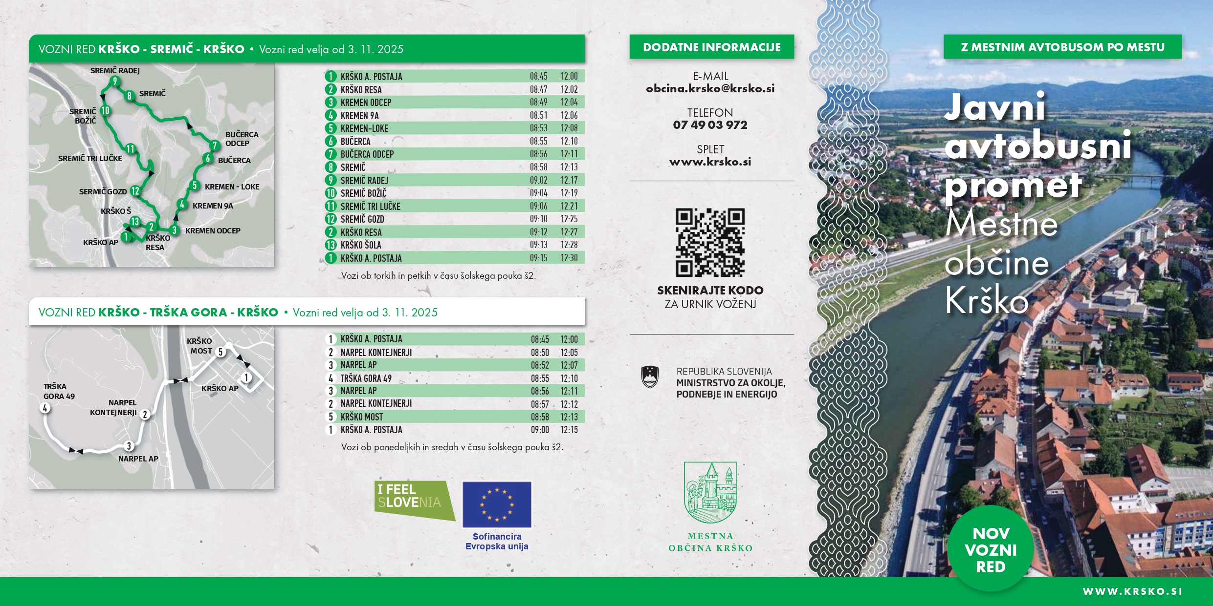 Vozni red Krško - od 3. novembra 2025_1